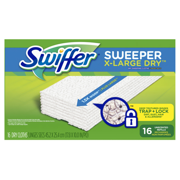 Swiffer Swiffr Pro Dry Cloth16Ct 33903